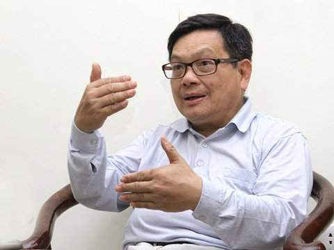 GS Phạm Hồng Giang – Chủ tịch Hội Đập lớn Việt Nam. Ảnh: IT