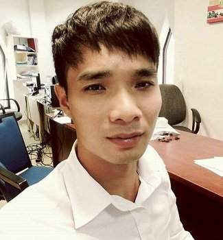 Chân dung sinh viên Nguyễn Thanh Hiền người đỡ đẻ trên tàu cao tốc. (ảnh: nhân vật cung cấp)