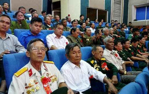  Các Cựu chiến binh, người có công về dự lễ kỷ niệm 70 năm Ngày Thương binh - Liệt sĩ