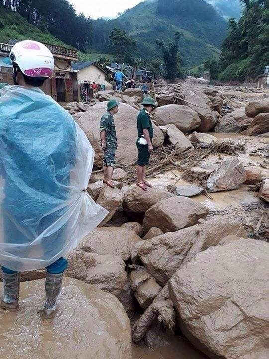Hậu quả của trận lũ ống lịch sử tại mù Cang Chải, tỉnh Yên Bái 