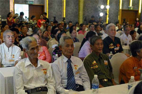 Các cựu chiến binh tham dự hội nghị