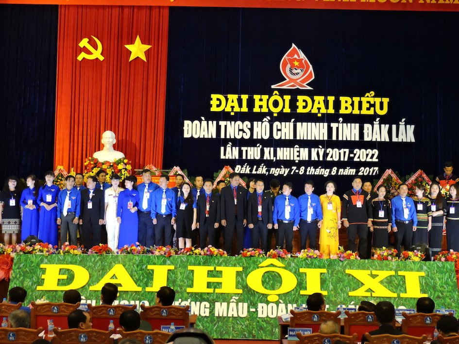 Ra mắt Ban chấp hành tỉnh đoàn Đắk Lắk khóa mới.