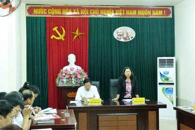 Thứ trưởng Bộ TN&MT Nguyễn Thị Phương Hoa khẳng định: Sau khi kết thúc cuộc đối thoại, Bộ TN&MT sẽ lấy ý kiến đại diện các bộ, ngành, UBND tỉnh, báo cáo lên Thủ tướng Chính phủ về kết quả buổi đối thoại này.