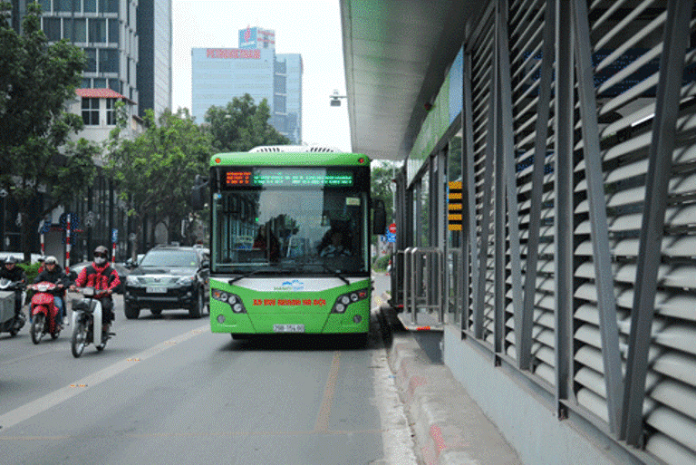 Hà Nội dự kiến thí điểm vé điện tử trên tuyến buýt BRT trong tháng 9 và 10