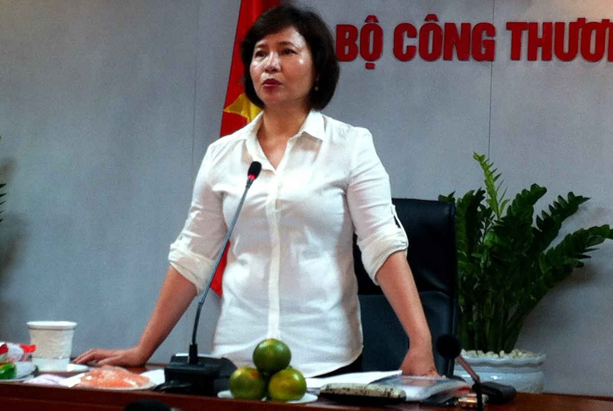 Thủ tướng Chính phủ đã miễn nhiệm chức vụ Thứ trưởng Bộ Công Thương của bà Hồ Thị Kim Thoa 