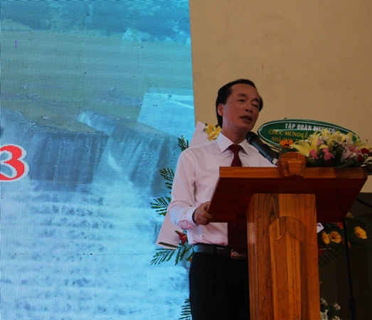 Bộ trưởng Bộ Xây dựng Phạm Hồng Hà phát biểu tại buổi lễ