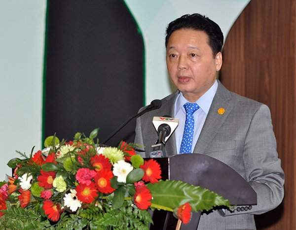Bộ trưởng Trần Hồng Hà phát biểu kết luận cuộc đối thoại 
