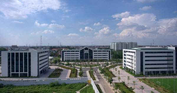 Trường Đại học Y tế công cộng được xây dựng trên nền diện tích 40.000m2