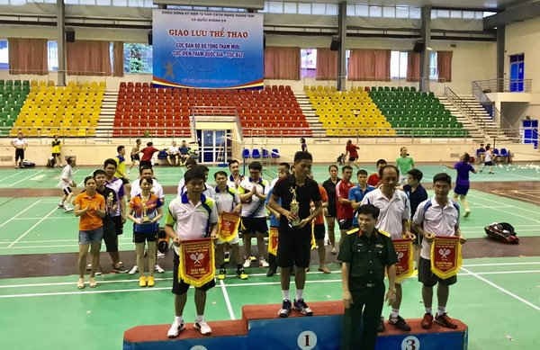 Cục Viễn thám quốc gia tổ chức giao lưu thể thao nhân kỷ niệm 72 năm Cách mạng tháng Tám
