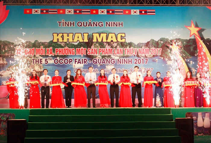 Khai mạc Hội chợ OCOP Quảng Ninh lần thứ V năm 2017