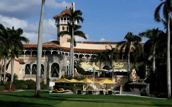 Hình ảnh khu nghỉ dưỡng Mar-a-Lago trước khi ông Donald Trump được bầu làm Tổng thống. Ảnh: REUTERS/Joe Skipper