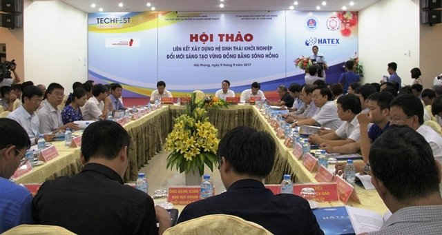 Hội thảo Liên kết xây dựng Hệ sinh thái khởi nghiệp đổi mới sáng tạo Vùng Đồng bằng Sông Hồng
