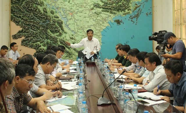 Trưởng ban chỉ đạo Trung ương về phòng chống thiên tai - Bộ trưởng Bộ NN&PTNT Nguyễn Xuân Cường chủ trì cuộc họp