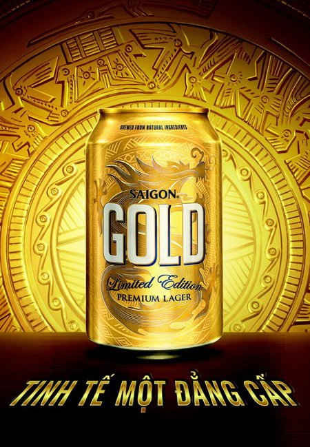 Saigon Gold - Luồng gió mới của thị trường bia Việt