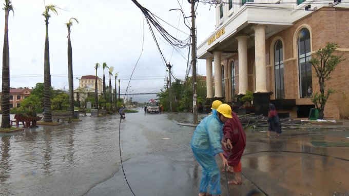 .Sự cố lưới điện được ngành điện nhanh chóng khắc phục