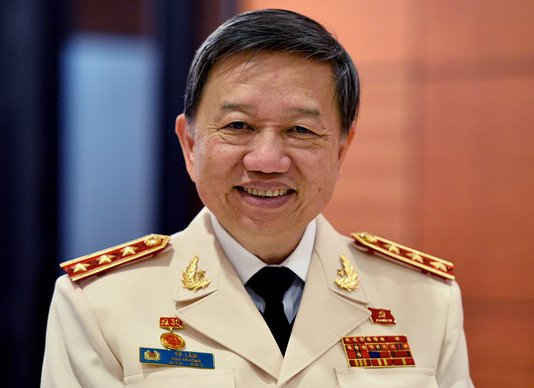 Thượng tướng Tô Lâm - Bộ trưởng Bộ Công an - Ảnh: Zing.vn 