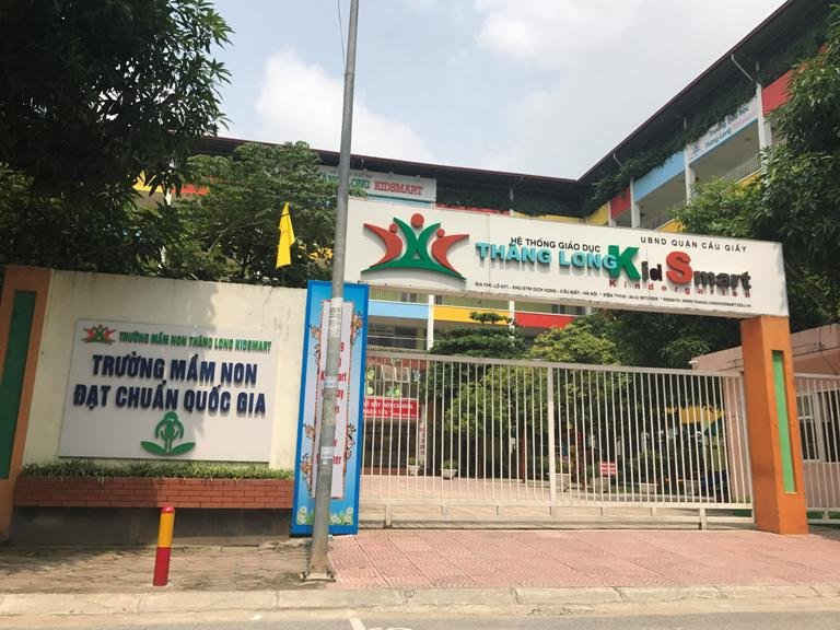 Trường mầm non kidsmart tại lô đất NT1 khu đô thị mới Dịch Vọng