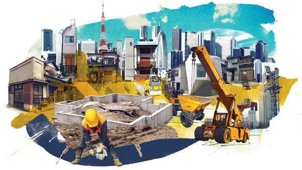  Công trình xây dựng tại Nhật (ảnh minh họa từ internet)