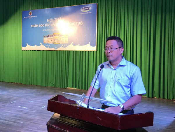 Ông Nguyễn Ngọc Thành – Giám đốc Kinh doanh khu vực TP Hồ Chí Minh phát biểu tại hội thảo