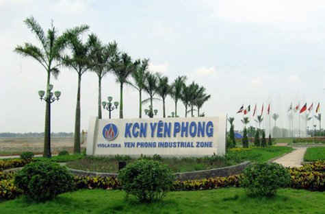 Khu công nghiệp Yên Phong đang dẫn đầu về thu hút nhà đầu tư nước ngoài