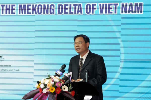 Bộ trưởng Nguyễn Xuân Cường phát biểu tại hội nghị 