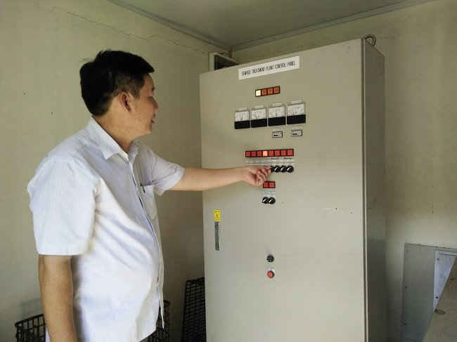 Hệ thống xử lý nước thải tại Bệnh viện Đa khoa tỉnh Sơn La có công suất thiết kế 350 m3/ngày đêm. 