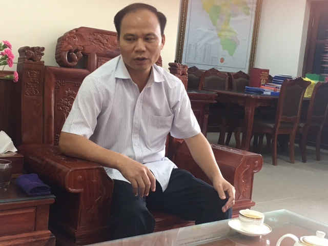 Bí thư huyện uỷ Đại Từ Nguyễn Kim Phúc khẳng định đang tiến hành kiểm điểm