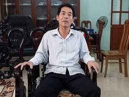  Ông Nguyễn Quang Ngạn, Chủ tịch UBND huyện Sơn Động trao đổi với phóng viên.