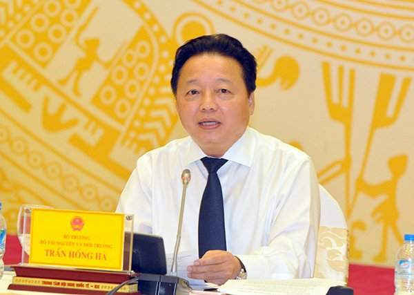 Bộ trưởng Bộ TN&MT Trần Hồng Hà cho biết như vậy khi trả lời câu hỏi của phóng viên tại buổi họp báo Chính phủ thường kỳ chiều 3/10