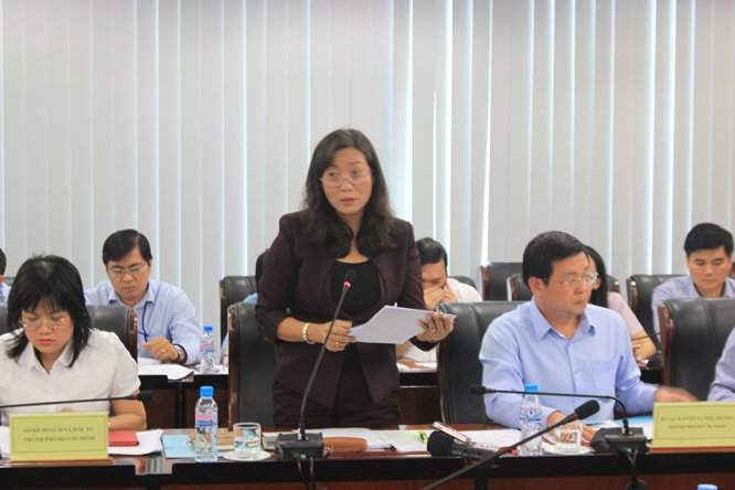 Bà Nguyễn Thị Thanh Mỹ, Phó Giám đốc Sở TN&MT TP.HCM 
