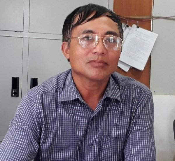 Ông Hà Quang Nam – Phó Chủ tịch UBND xã Thanh Mai - Người được cho là chủ quản lý số diện tích rừng gần 5.000m2 bị phá