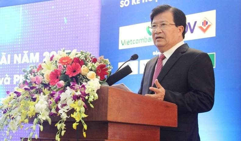 Phó Thủ tướng Chính phủ Trịnh Đình Dũng phát biểu chỉ đạo Hội nghị