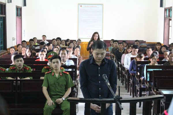 Nguyễn Văn Tiến tại phiên tòa sơ thẩm