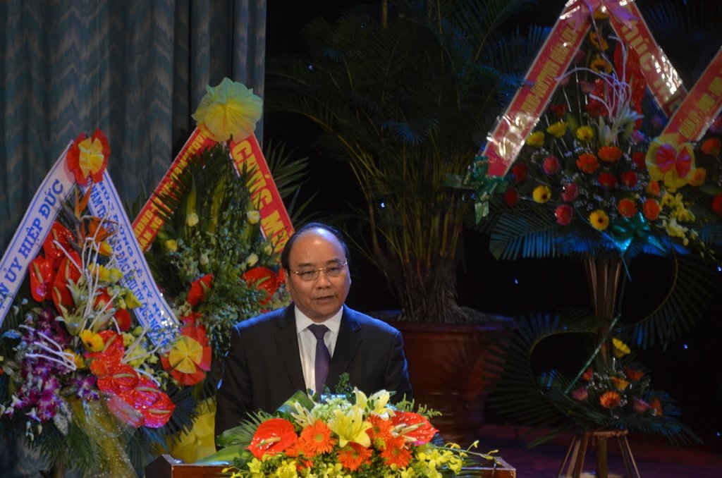 Thủ tướng Nguyễn Xuân Phúc phát biểu tại lễ kỷ niệm 
