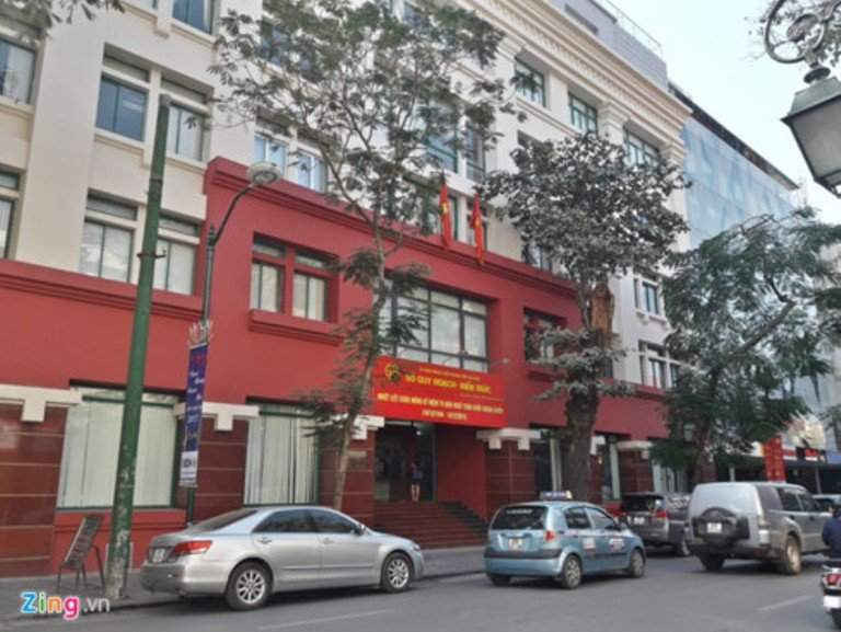 rụ sở Sở Quy hoạch - Kiến trúc Hà Nội.