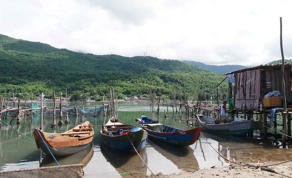 Người dân vẫn đang nghi ngờ việc thi công đường công vụ gần đó đã thải chất ô nhiễm làm cá chết...