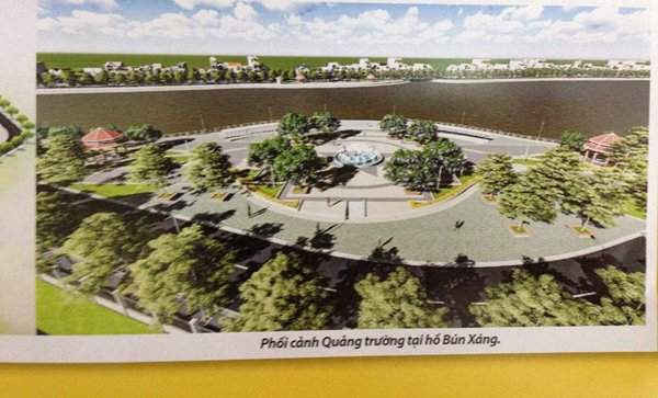 1. Một trong những nguyên nhân khiến Dự án xây dựng bờ kè công viên Hồ Bún xáng chậm tiến độ thi công do vướng mắc trong giải phóng mặt bằng