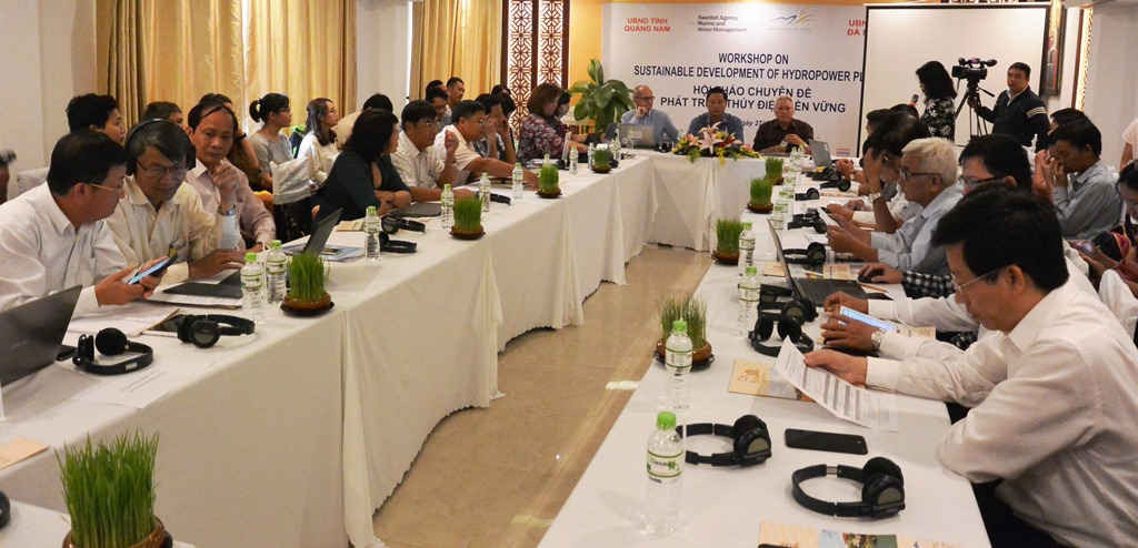Hội thảo có sự tham gia của lãnh đạo hai địa phương Quảng Nam, Đà Nẵng cùng nhiều chuyên gia trong và ngoài nước