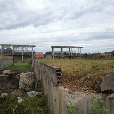 Các hạng mục hạ tầng kỹ thuật ở KCN Hoàng Mai được xây dựng trên diện tích đất sau khi chuyển đổi hiện nay đang xuống cấp nghiêm trọng.