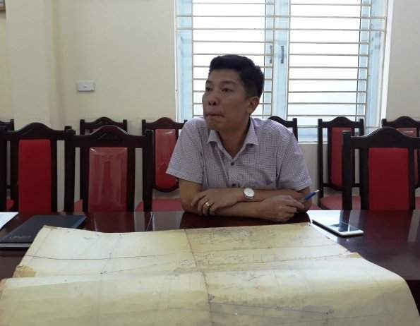 Chủ tịch phường Liễu Giai khẳng định đất nhà bà Dung không đủ điều kiện để cấp sổ đỏ vì vướng vào quy hoạch xây dựng trường THCS Liễu Giai