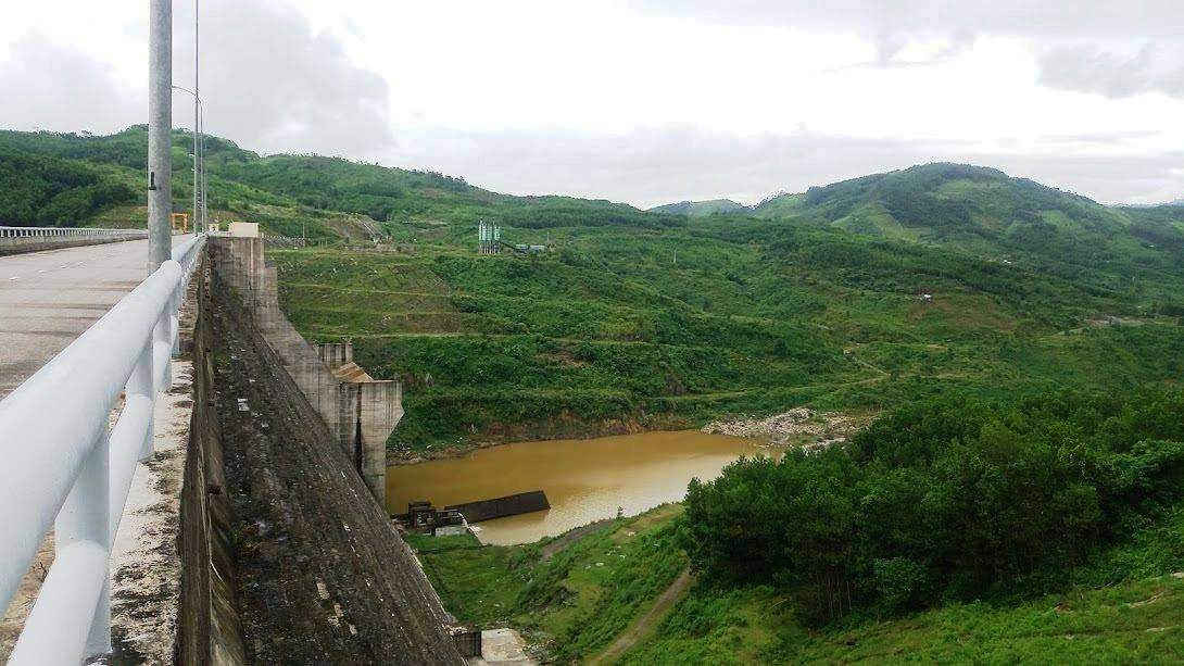 Thủy điện sông Tranh 2, huyện Bắc Trà My nơi xảy ra động đất