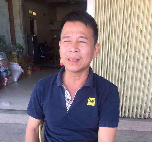 Ông Nguyễn Văn Đức (thôn An Phú, xã Cương Sơn, Lục Nam, Bắc Giang) chia sẻ với PV Báo Tài nguyên và Môi trường.