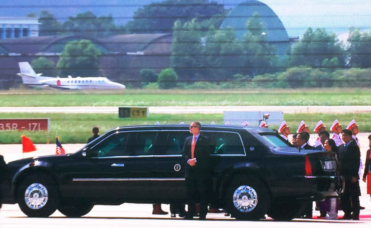 Siêu xe Cadillac One của Tổng thống Trump