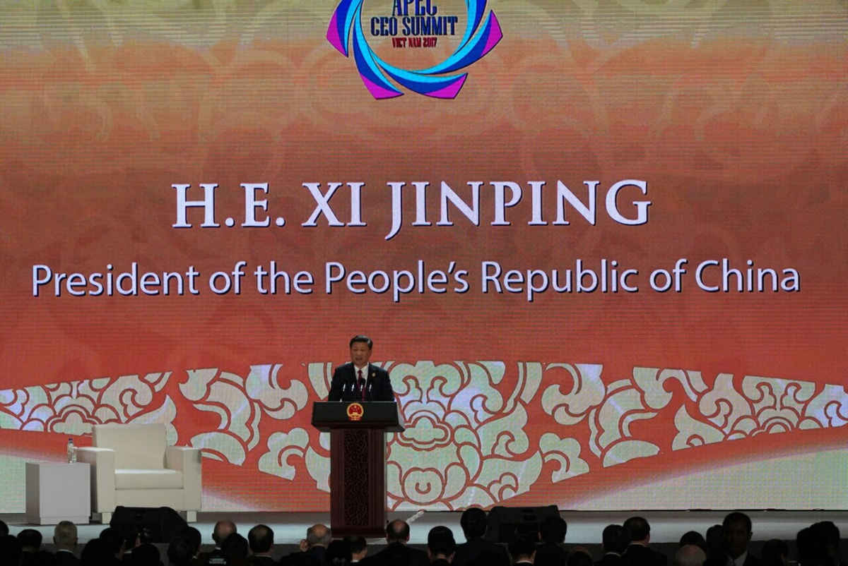 Trong bài phát biểu của mình, ông Tập Cận Bình đã nêu: Nhiều năm trở lại đây chúng ta đã và đang tăng cường hội nhập kinh tế và tăng cường kết nối lợi ích. 
