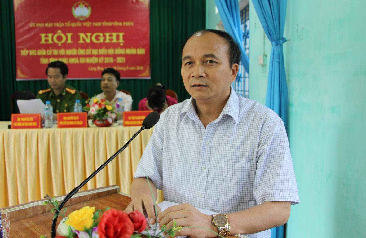 Ông Nguyễn Văn Trì - Chủ tịch UBND tỉnh Vĩnh Phúc nhiệm kỳ 2016-2021