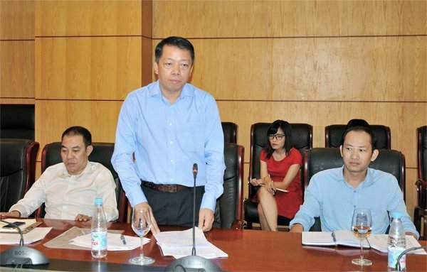 Ông Lê Phú Hà - Cục trưởng Cục Công nghệ thông tin và Dữ liệu tài nguyên môi trường