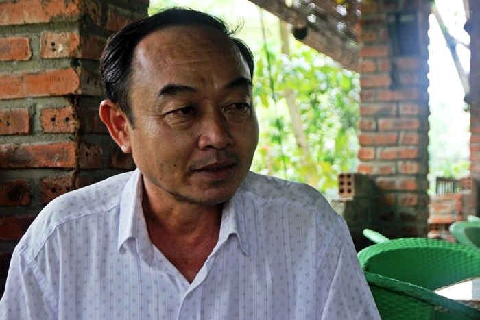 Ông Nguyễn Văn Khoa- Phó Chủ tịch UBND xã Tam Anh Nam. Ảnh: Đ.Y