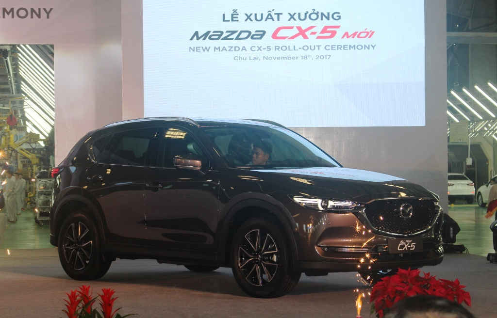 Công ty CP Ô tô Trường Hải (Thaco) chính thức cho ra mắt mẫu xe mới Mazda CX-5 