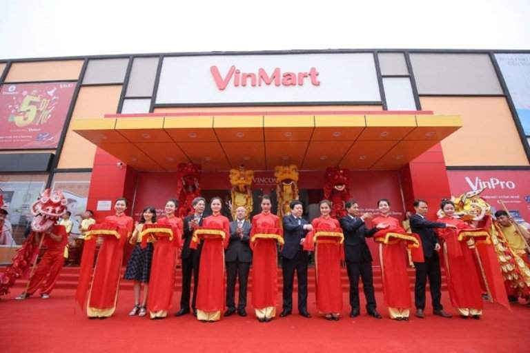 Hệ thống siêu thị VinMart phủ rộng gần 30 tỉnh thành trên toàn quốc.