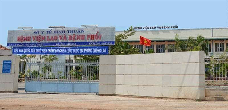Bệnh viện Lao và Bệnh phổi Bình Thuận, một trong sáu bệnh viện được đầu tư lò đốt rác thải y tế
